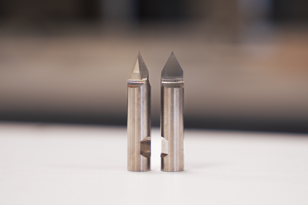 asymmetric knife blades