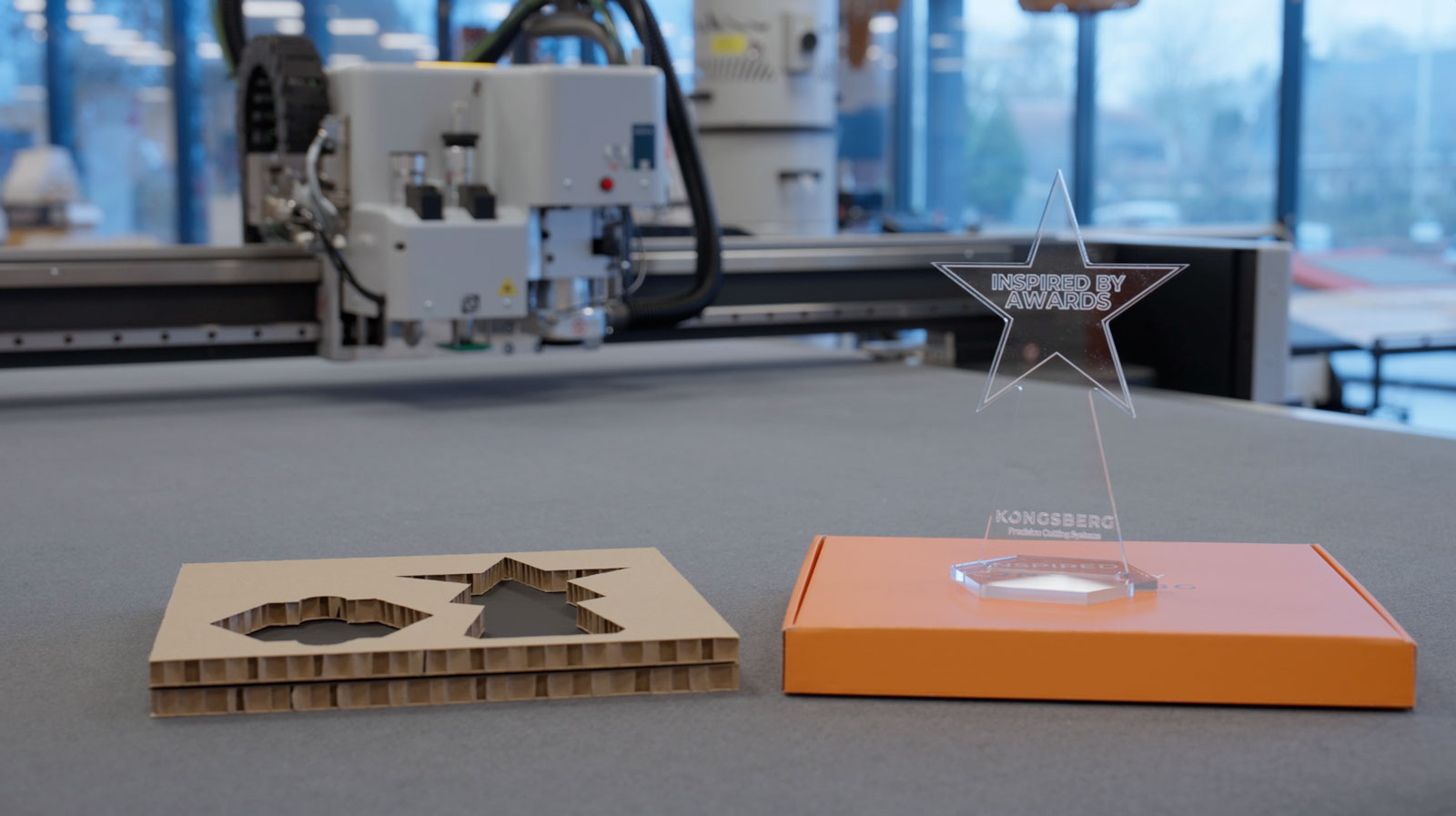 Inspired by Kongsberg: Create a polished acrylic award with the Kongsberg X24