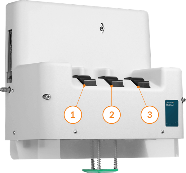 Kongsberg X: FlexiHead with 3 tool insert positions
