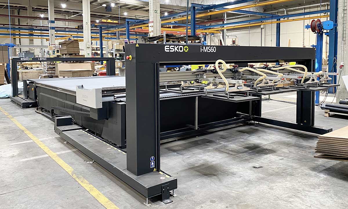 Embamat is first to install Kongsberg C66 with Feeder and Stacker