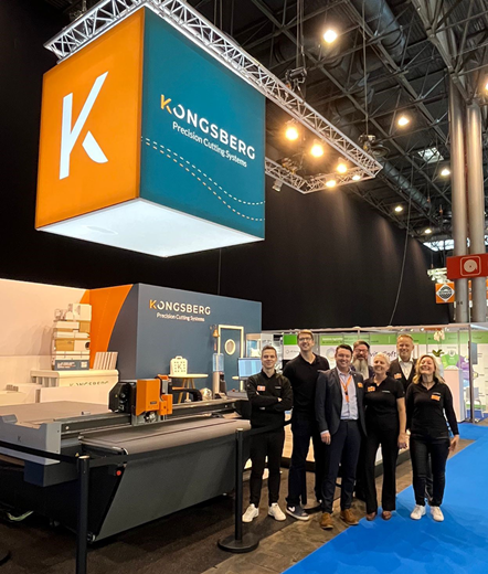 Automation in digital finishing proves popular as Kongsberg PCS makes significant sales at All4Pack