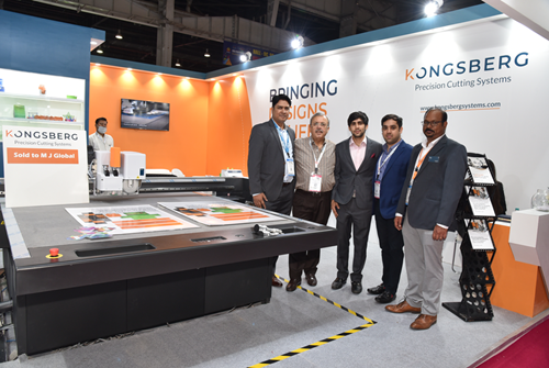Leading print and packaging solutions provider MJ Global acquired one of the most versatile digital finishing devices on the market at Printpack India, signing a deal with Kongsberg Precision Cutting Systems (Kongsberg PCS) to install the modular Kongsberg X22 at its Noida facility.