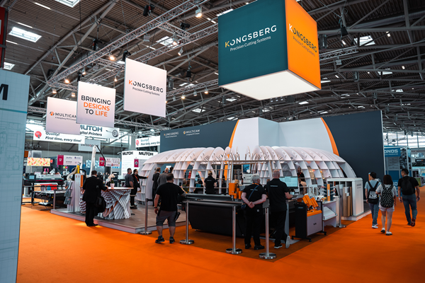 Kongsberg stand at Fespa 2023
