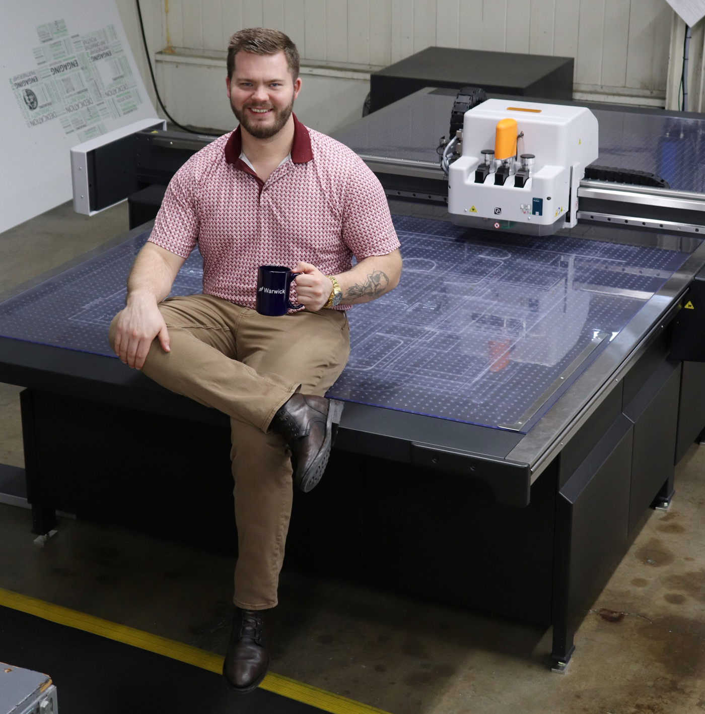 Warwick Publishing Co. expands into wide format market with investment in Kongsberg technology 