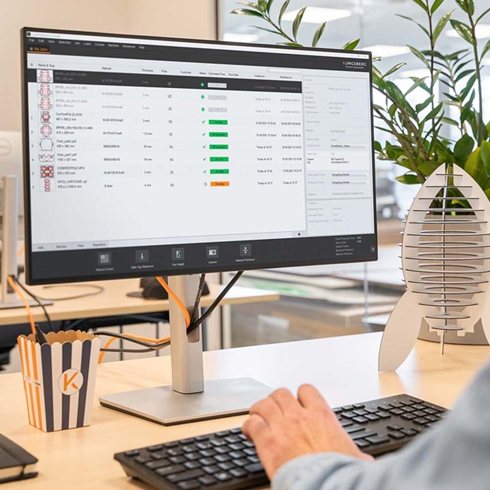 Remote job monitoring to keep production moving 24/7